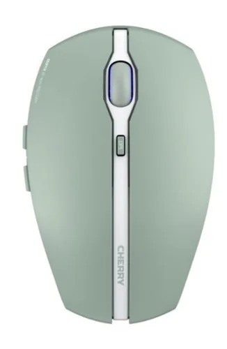 Cherry Gentix BT - Maus-Typ: Mobile - Maus Features: Umschaltbare DPI-Auflösung - Daumentaste - Scrollrad - 128-Bit-Verschlüsselung - Bedienungsseite: Rechtshänder - Detailfarbe: Grün - Verbindungsart: Kabellos - Schnittstelle: Bluetooth