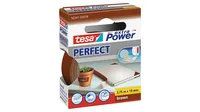 tesa Gewebeband Extra Power Perfect 2.75 m x 19 mm - Detailfarbe: Braun - Art: Gewebeband