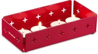 Trisa Tête à tête Rot - Detailfarbe: Rot - Anzahl Teelichte: 4 × - Material: Stahl