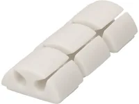 Max Hauri Kabel-Clip 2er, 6 Stück, Weiss - Ausstattung Kabelmanagement: Selbstklebend - Produkttyp: Kabel-Clip - Verpackungseinheit: 6 Stück - Material: Kunststoff - Detailfarbe: Weiss