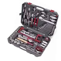 Kraftwerk Steckschlüssel-Set Basic 1/4+1/2 115-teilig - Schraubenziehertyp: Innensechskant - Bit-Halter - Schlitz - Kreuzschlitz - Torx