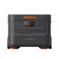 Jackery Power Station Explorer 2000 Plus 2042.8 Wh - Akkutyp: Lithium Eisen Phosphate (LiFePo4) - Kapazität Wattstunden: 2042.8 Wh - Solarpanel: Optional - Wireless Charger: Nein