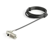 StarTech.com LTLOCKNANO Laptopschloss (2m Kabel, Nano lock, individuell wählbare Kombination, anti-theft)