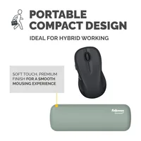 Fellowes Breyta poggiapolso Silicone Salvia