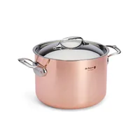 De Buyer Prima Matera Bratentopf Kupfer/Edels. hoch 24cm ind.