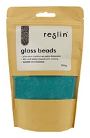 Reslin Glasperlen 500 g Türkis - Zubehörart Basteln: Farbpigmente