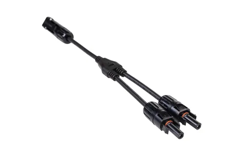 FURBER.power Y-Verteiler FC4 1 auf 2, Set - Anschluss Seite B: FC4 Stecker (kompatibel mit MC4 - DL4 - TS4 - QC4) - Anschluss Seite A: FC4 Buchse (kompatibel mit MC4 - DL4 - TS4 - QC4)