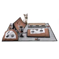 CanadianCat Katzen-Spielzeug Activity Teppich Coleen, 90 x 110 x 27.5 cm - Produkttyp: Activity - Eigenschaften: Antirutschfester Boden - Tierart: Katze