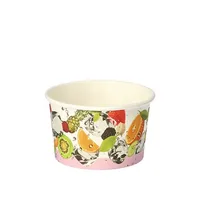 Papstar Eisbecher FRÜCHTE 150 ml 50 Stück, Mehrfarbig - Materialtyp: Papier - Material: Biobasierter Kunststoff aus nachwachsenden Rohstoffen - Karton - Pappe - Packungsgrösse: 50 Stück - Detailfarbe: Mehrfarbig - Länge: 9.2 cm
