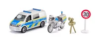 SUPER VW T6 mit BMW Polizeimotorrad