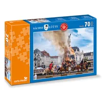 Carta.Media Sächsilüüte Zürich 70 Teile - Motiv: Stadt / Land - Altersempfehlung ab: 5 Jahren - Tiefe: 21 cm - Breite: 29 cm - Effekte: Keine - Nachhaltigkeit: Nicht angegeben