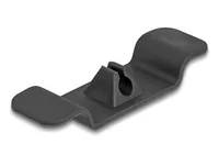 DELOCK Kabelhalter Clip selbstklebend Set 3 Stück schwarz