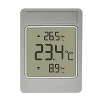TFA Dostmann Thermometer WINDOO - Detailfarbe: Grau - Anwendungsbereich: Temperaturmessung - Typ: Digitalthermometer