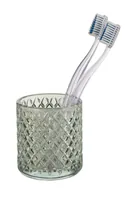 Wenko Zahnputzbecher Atessa Mint - Detailfarbe: Mint - Detailmaterial: Glas - Grundmaterial: Glas