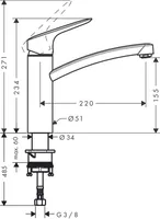 Hansgrohe Logis Chrome