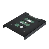 Ultron Einbaurahmen intern 1x2.5 SSDHDD Metall schwarz