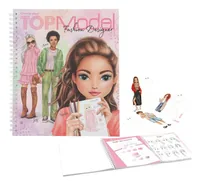 Depesche Malbuch Pocket Top Model 86 Seiten - Papierformat: 24 x 20.6 cm - Produkttyp: Malbuch - Anwender: Mädchen