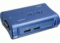 TRENDnet KVM 2-Port USB Switch Kit
