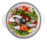 Trisa Zerkleinerer Chop Noir Transparent/Schwarz - Detailfarbe: Schwarz - Transparent - Gerätetyp: Zerkleinerer - Volumen: 1.2 l - Ausstattung: Zerkleinerer