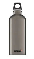 Sigg Trinkflasche Traveller 1 l Smoked Pearl - Material: Aluminium - Nachhaltigkeit: Nicht angegeben - Spülmaschinenfest: Nein - Farbe: Braun - Für Kinder: Ja - Verschlusstyp: Schraubverschluss