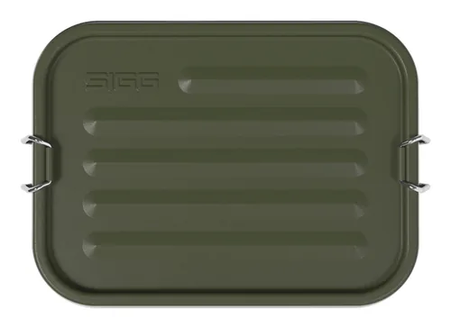Sigg Lunchbox Gemstone 1.1 l Edelstahl, Roasted Grenn - Materialtyp: Metall - Unterteilungsmöglichkeit: Ja - Material: Edelstahl - Set: Nein - Motiv: Kein - Anwender: Erwachsene - Kinder