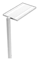 Contini Bürostehleuchte dimmbar 30W, 7500 lm, 6000K – Silber - Betriebsart: Netzbetrieb - Dimmbar: dimmbar - Lampensockel: LED fest verbaut - Farbwiedergabeindex CRI: 250 - Lichtfarbe: Kaltweiss/Tageslichtweiss (KW) - Farbtemperatur Kelvin: 6000 K