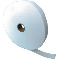 FASTECH Klettband-Rolle ETN Fast Strap 10 mm x 25 m, Weiss - Breite: 10 mm - Länge: 25 m - Produkttyp: Klettband-Rolle - Ausstattung Kabelmanagement: Zuschneidbar - Haftend - Wiederverwendbar - Wasserfest - Verpackungseinheit: 1 Stück - Material: Velour
