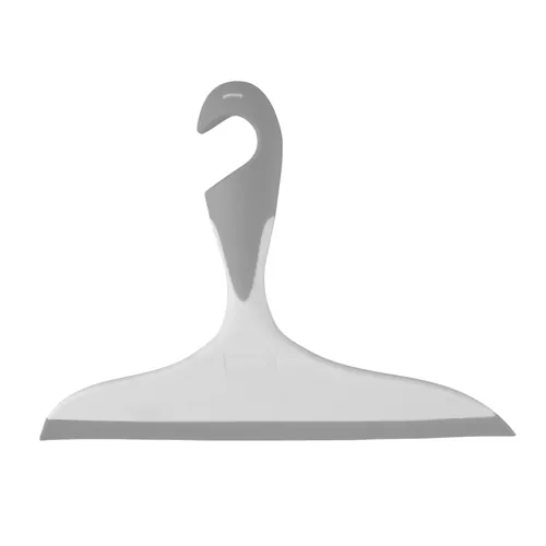 Wenko Duschabzieher Loano Grau/Weiss - Wischbreite: 23 cm - Faltbar: Nein - Detailfarbe: Weiss - Grau - Detailmaterial: Kunststoff - Grundmaterial: Kunststoff - Aufhängevorrichtung: Ja