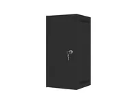 LANBERG 10 WALL-MOUNTED RACK CABINET 12U (280X310, BLACK)