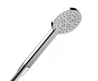 AquaClic Prosecco, 1 Strahlart - Material: Inox - Farbe Siebplatte: Grau - Wassersparend: Nein - Anschluss: 1 1/2 - Anzahl Strahlarten: 1 - Farbe: Chrom