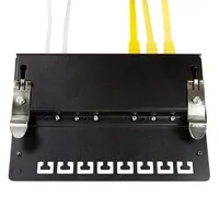 Logilink Hutschienenhalter, Metall, 2 Stück