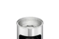 DURABLE Papierkorb Safe mit Ascher rund silber
