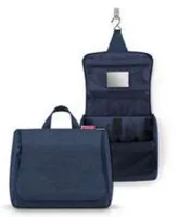 Reisenthel Necessaire Toiletbag XL Dunkelblau - Tiefe: 10 cm - Breite: 28 cm - Wasserfest: Ja - Höhe: 23 cm - Nachhaltigkeit: Nicht angegeben - Volumen: 4 l
