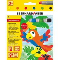 Eberhard Faber Farbstifte Gel Basic, 6 Stück - Verpackungseinheit: 6 Stück - Set: Ja - Detailfarbe: Mehrfarbig - Eigenschaft-Stift: Wasservermalbar - Farbstifte & Wachsmalstifte-Art: Farbstifte - Anwender: Kinder