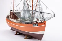 Billing Boats Bausatz Cux 87 Krabbenkutter 1:33 - Level: 5 - Ausführung: Zivil - Set: Nein - Massstab: 1:33 - Tiefe: 550 mm - Altersempfehlung ab: 14 Jahren