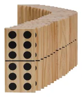 Schildkröt Funsports Schildkröt Jumbo Domino Set - Sprache: Multilingual - Kategorie: Legespiel - Altersempfehlung ab: 5 Jahren - Spieldauer: 20 min - Min. Anzahl Spieler: 1 - Max. Anzahl Spieler: 4