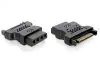 Delock Stromadapter SATA - Molex 0 cm - Kabeltyp: Adapter - Stromanschluss Seite A: SATA - Winkelstecker: Nein - Stromanschluss Seite B: Molex - Kabellänge: 0 cm