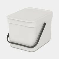 Brabantia Sort & Go Abfallbehäl. Light Grey 6 L