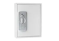 WEDO Schlüsselschrank mit Zahlencode, 21 Schlüssel - Produkttyp: Schlüsselschrank - Widerstandsfähigkeit: Wassergeschützt - Schmutz - Detailfarbe: Grau