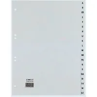 HETZEL Register PP A4 25240481 grau A-Z 20-teilig