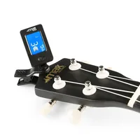 MAX Ukulele UKEY Set Soprano Schwarz 21 Zoll -