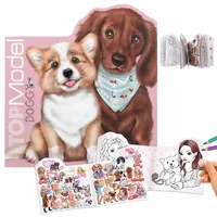 Topmodel Malbuch Doggy Top Model 24 Seiten - Papierformat: 21 x 22 cm - Produkttyp: Malbuch - Anwender: Kinder