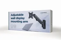 Gembird MA-WA1-01 monitor mount / stand 68.6 cm (27"") Black Wall