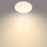 Philips Deckenleuchte Cavanal, 12 W, 2700 K, Weiss - Leuchten Kategorie: Deckenleuchte - Betriebsart: Netzbetrieb - Lampensockel: LED fest verbaut - Farbtemperatur Kelvin: 2700 K - Dimmbar: dimmbar - Farbwiedergabeindex CRI: 80