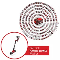 Einhell Professional Akku-Laubbläser GP-LB 36/270 Li Solo - Ausstattung: Ohne Akku & Ladegerät - Funktionen: Brushless-Motor - Laubsauger - Betriebsart: Akkubetrieb - Akkusystem: Einhell Power X-Change - Luftstrom: 270 km/h