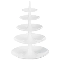 Koziol Etagere Babell Big 53 cm Weiss - Produkttyp: Etagere - Materialtyp: Kunststoff - Material: Kunststoff - Detailfarbe: Weiss - Anzahl Etagen: 5 × - Stapelbar: Ja