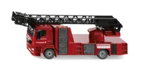 SUPER MAN Feuerwehr Drehleiter (rot)