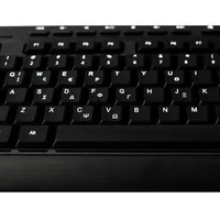 MediaRange MROS102-GR keyboard Home/Office USB QWERTY English, Greek Black