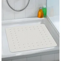 Wenko Duschwanneneinlage Mirasol Weiss - Breite: 54 cm - Länge: 54 cm - Detailfarbe: Weiss - Detailmaterial: Kautschuk - Grundmaterial: Kunststoff