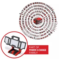 Einhell Professional Akku-Lampe TP-CL 18/3000 Li Set – Solo - Leuchten Kategorie: Akku-Leuchte - Anwendungsbereich: Werkstatt - Leuchtmittel mitgeliefert: Ja - Zusätzliche Ausstattung: Ein/Aus-Schalter - ergonomischer Tragegriff - Leuchtmittel: LED - Schu